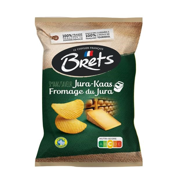 Chips Brets saveur fromage du Jura 125 gr